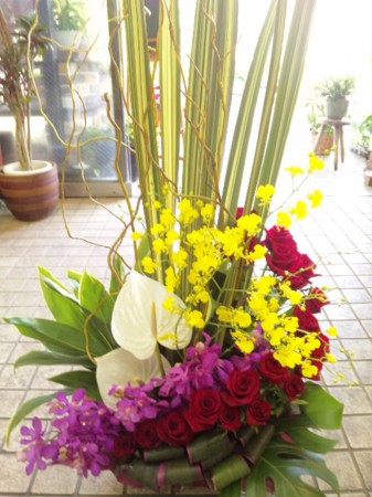 【生花フラワーアレンジメント】開店、開業、開院、周年祝い,御誕生日のお祝いに…
