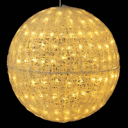 耐水80cm240球広角型LEDシャンペーングロー立体ボール