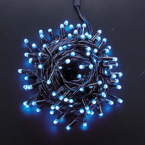 耐水120球LEDブルーライト/ブラックコード
